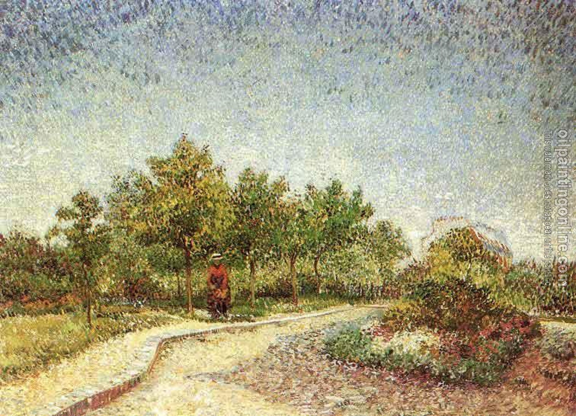 Gogh, Vincent van - Lane in Voyer d'Argenson Park at Asnieres